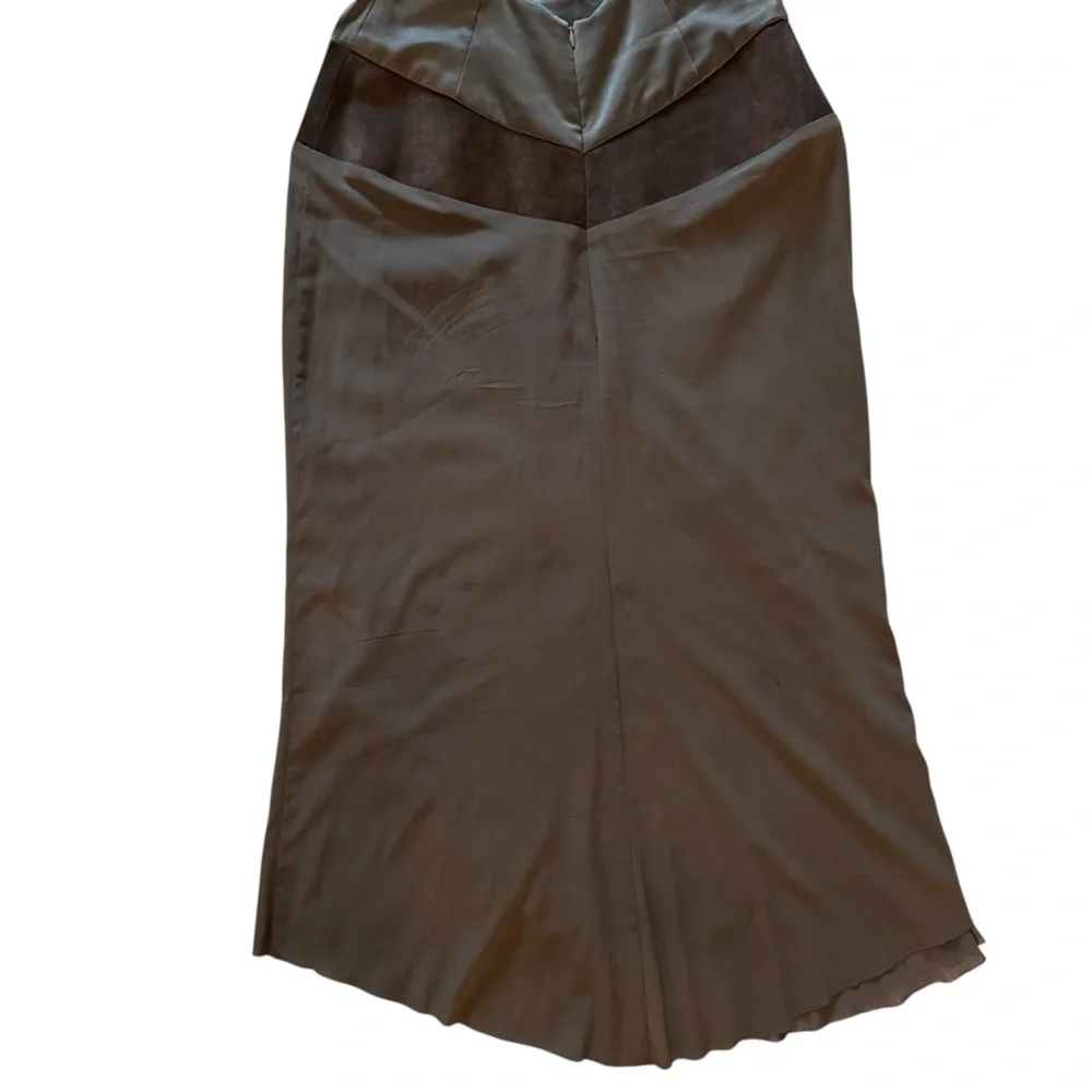 Nicole Miller Brown Midi Dress - Picture 6 of 11